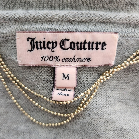 Vintage Juicy Couture Cashmere Cardigan - Picture 2 of 10